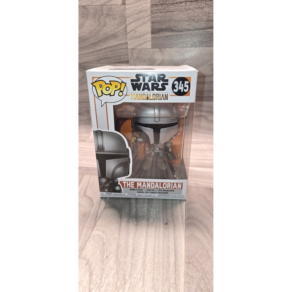 Funko Pop Disney Star Wars The Mandalorian Bobble-Head #345 NIB